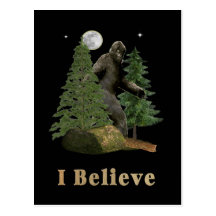 Bigfoot items post cards