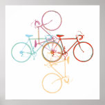 Bike art poster