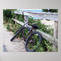 Bike in the Jersey Shore Print
