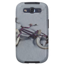 Bike in the Snow Samsung Galaxy S3 Case