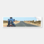 Bike Rider Number Plate MAGIC Bumper Sticker