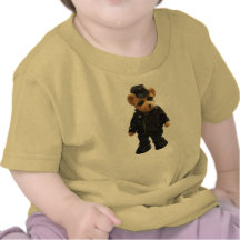 Biker Bear Infant Tee Shirt