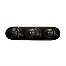Biker-Dog Skate Board Deck