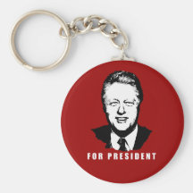 Bill Clinton 2012 Keychains