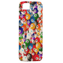Billiard Balls Collage iPhone 5 Cases