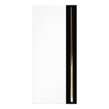 Billiard Cue Rack Card