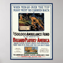 "Billiard Players of America" Print