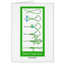 Bimini Twist Knot Cards