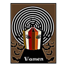 Binders Full of Women Scary Women Gifts Post Card