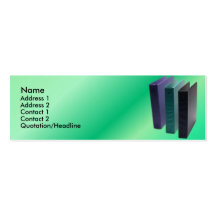 Binders Profile Card Business Card Template