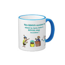 Bingo Gone Bad Coffee Mugs