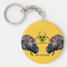 Bio hazard key chains