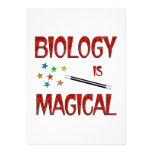 Biology is Magical Personalized Invitation