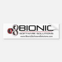 Bionic software solutions Bumper Sticker