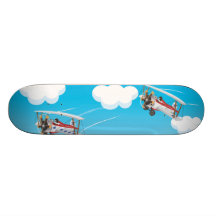 biplanes skate board decks