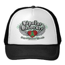 Bipolar Disorder Wings Trucker Hat