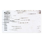 Birch bark business card templates
