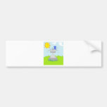 Bird Bath Bumper Stickers