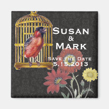 Bird Cage Magnet