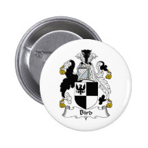 Bird Family Crest Pinback Button
