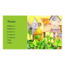 Bird Houses Business Cards