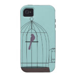 Bird in Cage iPhone G4 Case-Mate Case iPhone 4 Cover
