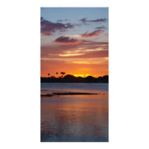 Bird island personalized photo card