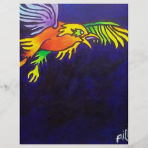 Bird of Night Flyer Design