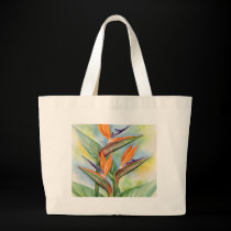 Bird Of Paradise Flower Art - Multi bags