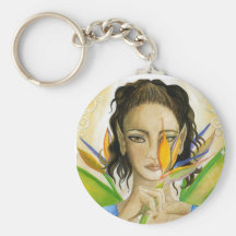 Bird of Paradise - Keychain