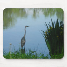 Bird & Pond Mouse Pads