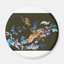Bird Rhapsody Fridge Magnet