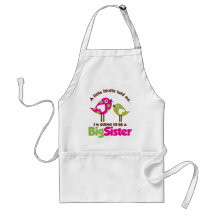 Birdie Going To Be A Big Sister Aprons