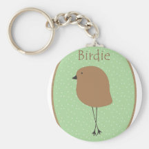 birdie keychains
