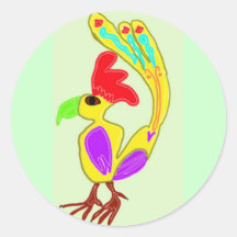 Birdie Sticker