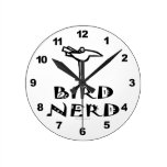 .Birding, Bird Watching Round Wallclock