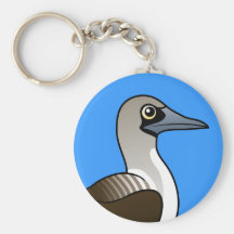 Birdorable Blue-footed Booby Keychains