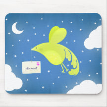 Birds delivery service - mouse pad