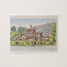 Bird's Eye View of the Great Exhibition in Hyde Pa Puzzles