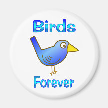 Birds Forever Fridge Magnets