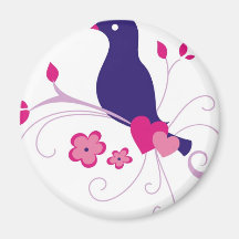 Birds Fridge Magnet