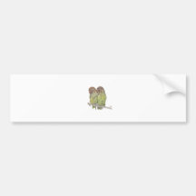 Birds on a Limb Bumper Sticker
