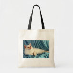 Birman, red point canvas bags