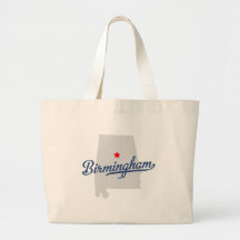 Birmingham Alabama AL Shirt Bags