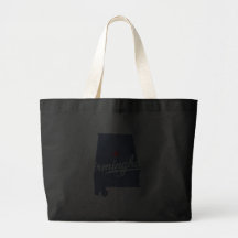 Birmingham Alabama AL Shirt Canvas Bags