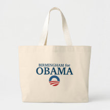 BIRMINGHAM for Obama custom your city personalised Bag
