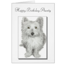 Birthday Aunty card