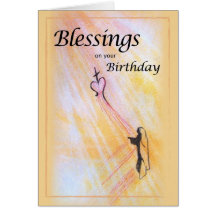 Birthday Blessings, Religious Cards