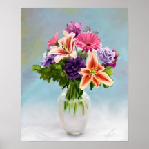 Birthday Bouquet Print