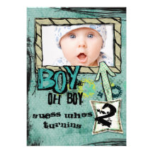 Birthday Boy party invite